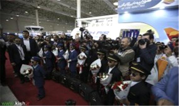 حضور پر رنگ کیش ایر در نهمین نمایشگاه بین المللی هوایی و هوانوردی ایران در کیش