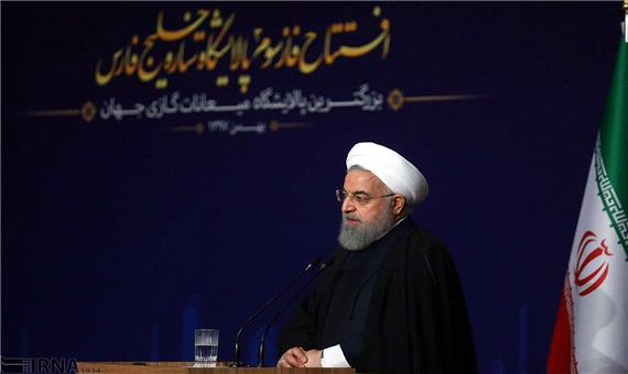 رییس جمهوری :ملت ایران در مسیر خودکفایی قرار گرفته است