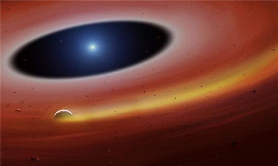 کشف سیاره‌ای بیگانه که به دور ستاره‌ای مرده می‌چرخد