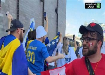وقتی فوتبال فراتر از رقابت می شود؛ تصویر زیبای کانادا و بوسنی