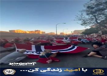هواداران تیم ملی نروژ خیابانهای نیویورک را اشغال کردند